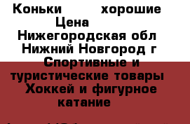 Коньки Larsen хорошие › Цена ­ 500 - Нижегородская обл., Нижний Новгород г. Спортивные и туристические товары » Хоккей и фигурное катание   